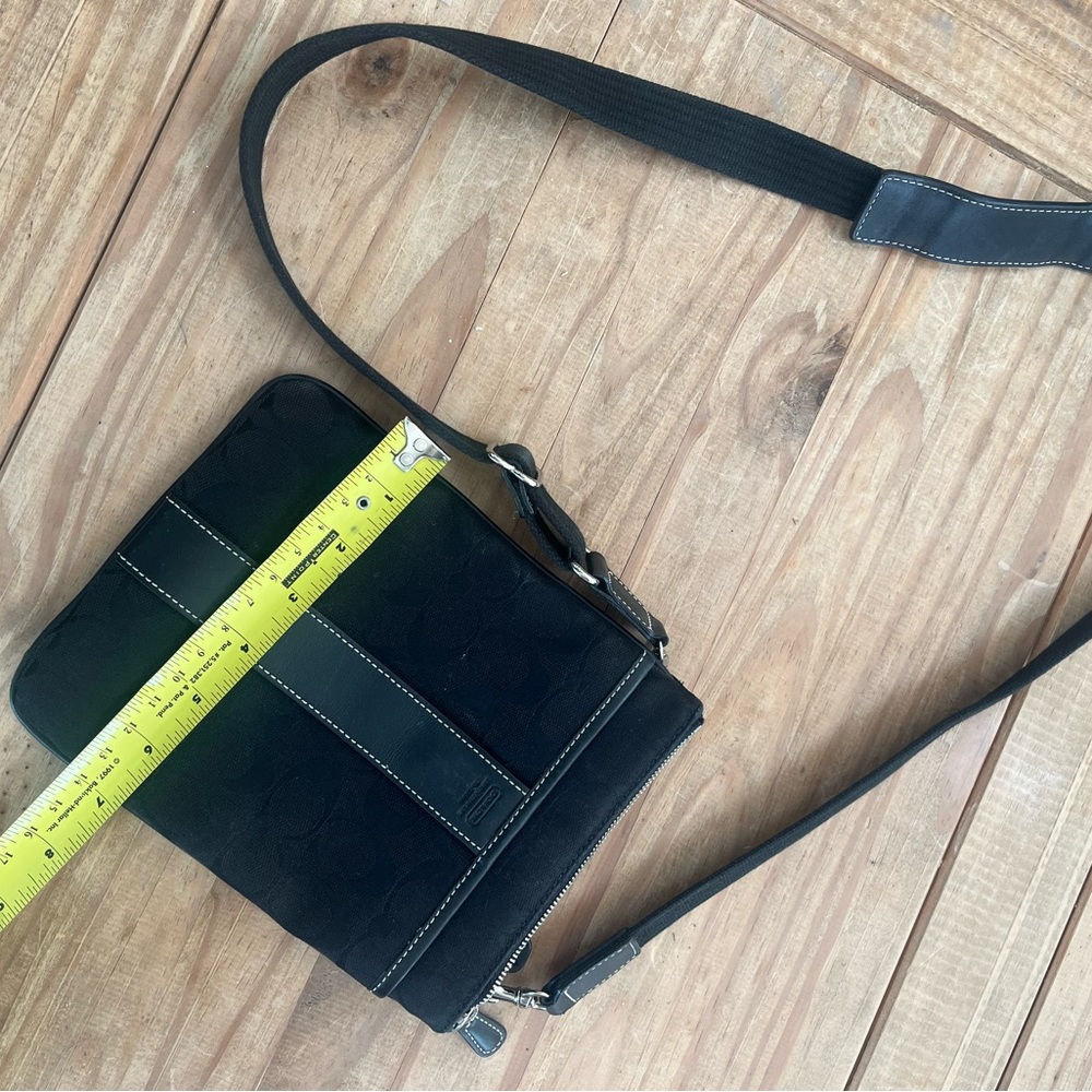 Coach Black Crossbody Bag with Subtle Logo